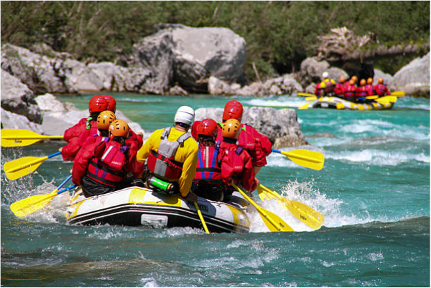 rafting